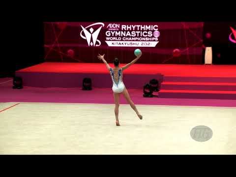 UCHIDA Katherine (CAN) - 2021 Rhythmic Worlds, Kitakyushu (JPN) - Qualifications Ball
