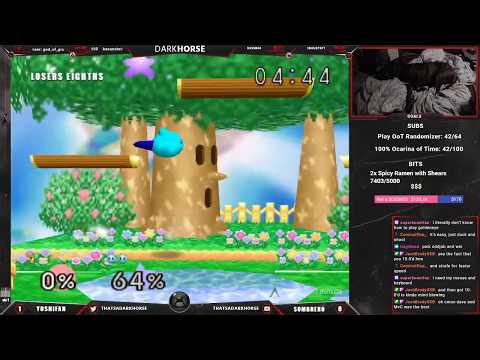 COVID19 SF3 Top 8 - YoshiFan (Luigi) Vs. Sombrero (Kirby) Super Smash Bros - SSB64