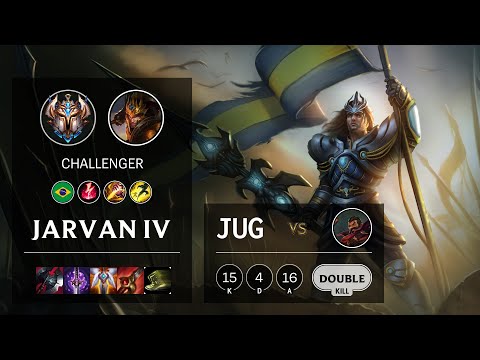 Jarvan IV Jungle vs Graves - BR Challenger Patch 10.16