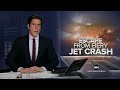 4 seriously injured after plane skids off runway and catches fire - Video
