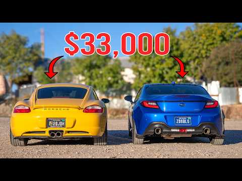 Same price, which is better? 2024 Subaru BRZ vs 2006 Porsche Cayman S