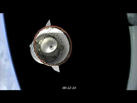 CRS-21 Executes Second Stage Separation