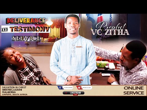 DELIVERANCE AND TESTIMONY THURSDAY ONLINE SERVICE 06TH OCTOBER 2022 WITH PROPHET VC ZITHA