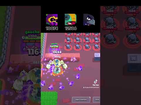 Legendary damage battle⭐️ Cordelius vs Leon Vs Crow #brawlstars