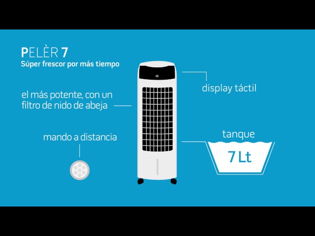 Olimpia Splendid Peler 7 Ventilador de Torre 90W video