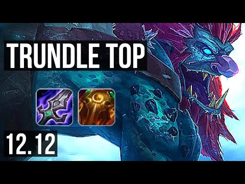 TRUNDLE vs ZAC (TOP) | 3.7M mastery, 4/1/6 | KR Master | 12.12