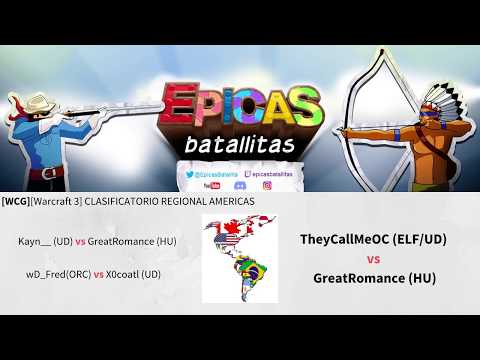 Warcraft 3 - WCG - Clasificatorio regional americas