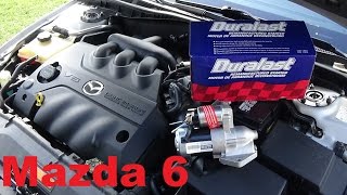 2004 3.0 V6  MAZDA 6 STARTER REPLACEMENT