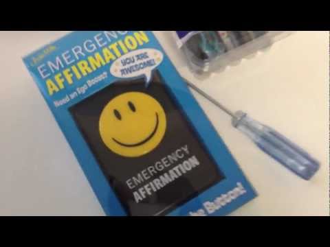 Emergency Affirmation Button