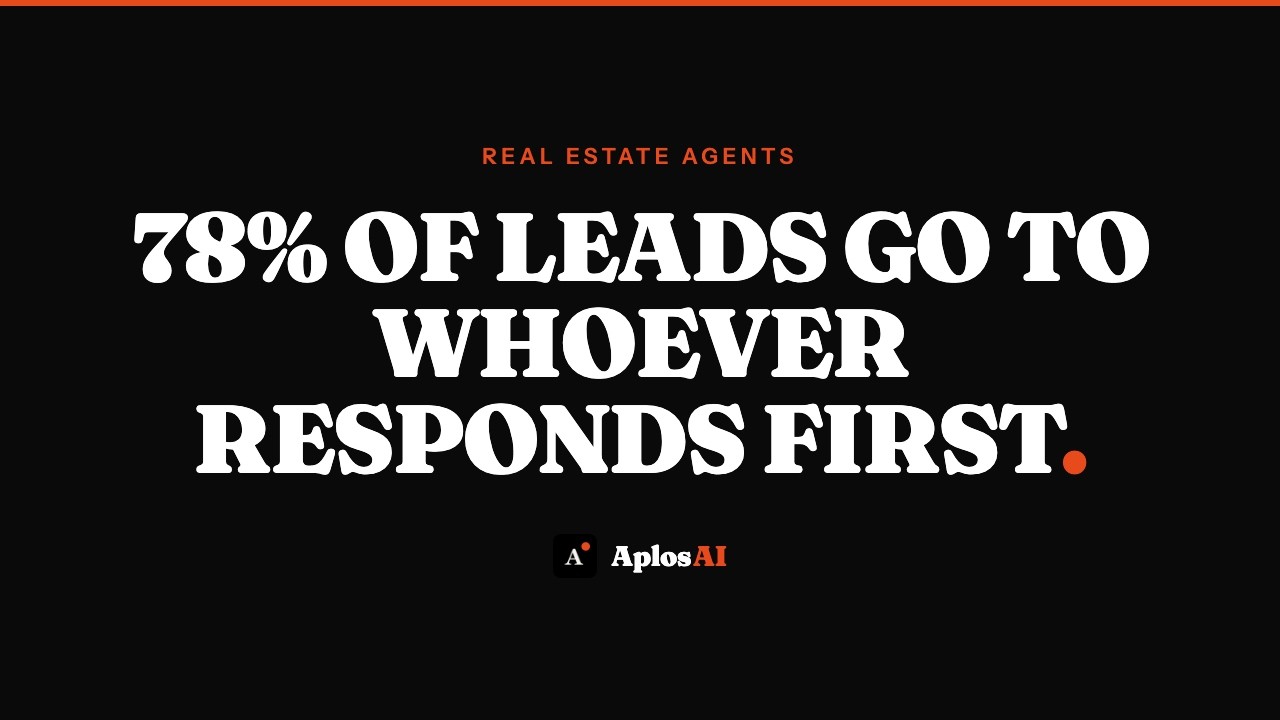 Real Estate Agents: You're Losing Deals to Slow Follow Up