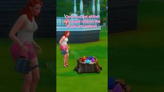 How to get the forbidden fruit #shorts #sims4 #thesims4 #simsgameplay #simschallenge #simsbuild