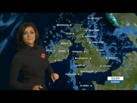 Lucy Verasamy ITV Weather 2016 11 05