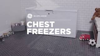 GE 14.8 Cu. Ft. Manual Defrost Chest Freezer White FCM15DHWW Picture