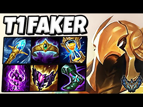 T1 Faker Azir MID vs Sylas - Patch 12.17 Korea Challenger ✅