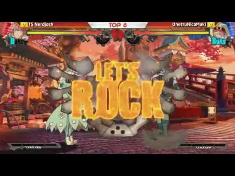 Defend the North 2015 - GGXRD - Top 8 - TS NerdJosh vs OneTruNicoMaki / D-Link LordKnight vs Mynus