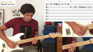 TEQUILA SUNRISE (Cypress Hill) Guitar Tutorial in 1 Minute !