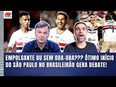 "O que TÁ ME IMPRESSIONANDO no SÃO PAULO é..." OLHA o que ENCANTOU o Pilhado; Mauro Cezar COMENTOU!