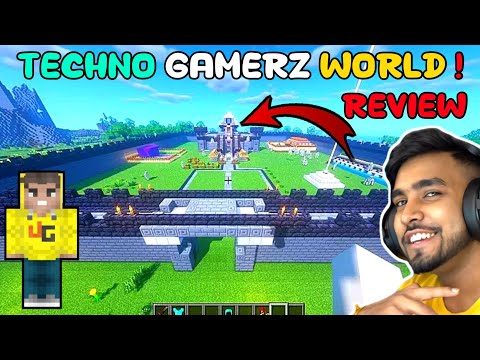 Diving Into Techno Gamerz Epic Minecraft World!