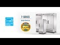 T-19-HC Heavy Duty 538 Ltr Upright Single Door Stainless Steel Hydrocarbon Fridge Product Video