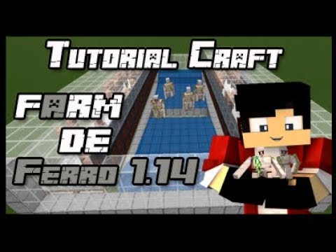 Turotial Farm De Ferro 1.14 - Mega Produção - Tutorial Craft