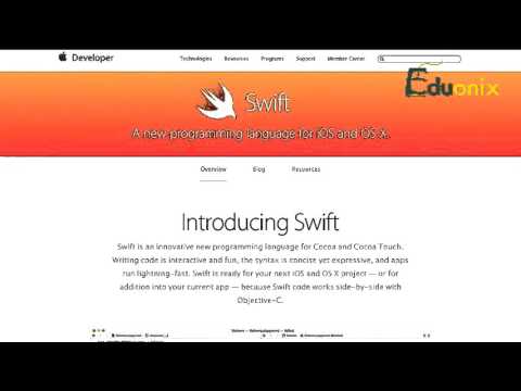 Learn Swift programming step by step intro