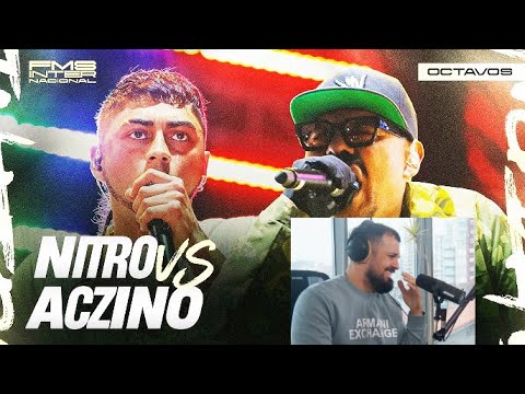 PAPO REACCIONA A ACZINO vs NITRO - Octavos FMS Internacional 2025