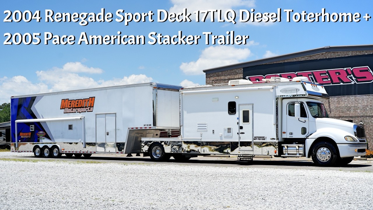 A photo of this 2004 Renegade Sport Deck 17TLQ Toterhome