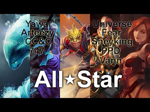 Dota 2 All Star Vol #15: 7557 MMR Game