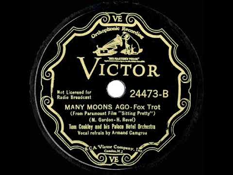 1933 Tom Coakley - Many Moons Ago (Armand Camgros, vocal)
