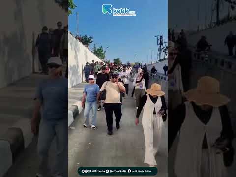 Detik - detik Ribuan Penonton Mulai Meninggalkan Kawasan Sirkuit Mandalika