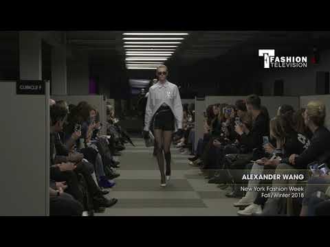 ALEXANDER WANG New York Fashion Week Fall/Winter 2018
