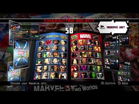 Ultimate Marvel vs Capcom 3 (PS3) -- Non-Ranked Matches 263 - Simple Mode User