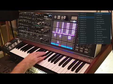 3. MatrixBrute update 2.0 Presets C1-C16
