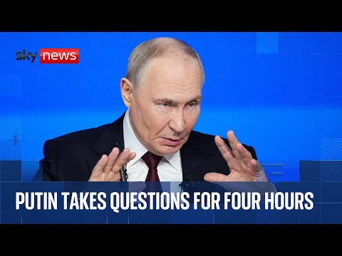 Putin says suggestions that Russia will attack Europe are 'nonsense'  | News conference in full