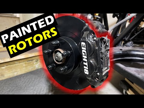 Yes I Painted My Brake Rotors