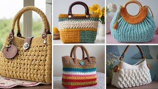 156 Ideias de  Bolsas de Mão de Crochê - Como fazer Crochê - #modelosdetricô #crochê #tricotado