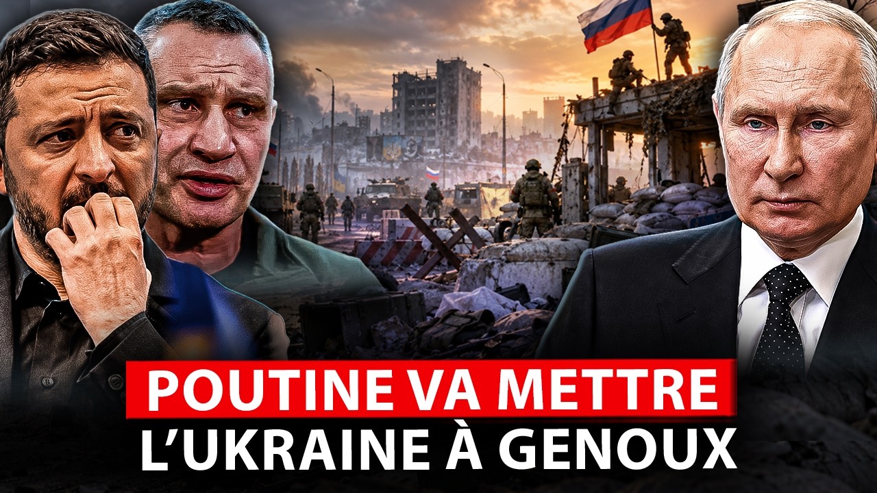 Moscou active la phase finale, La Russie démonte la Machine de guerre ukrainienne
