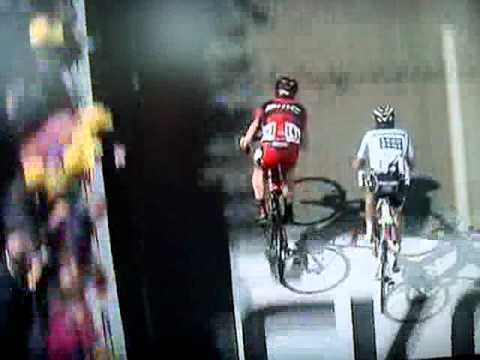 Cadel Evans Photo Finish Tour De France 2011 Stage 4 Win
