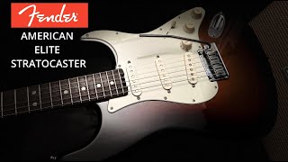Video thumbnail for Is it any good?? Oh Yea!!  FENDER AMERICAN ELITE STRATOCASTER by Jon is just TOO LouD!!