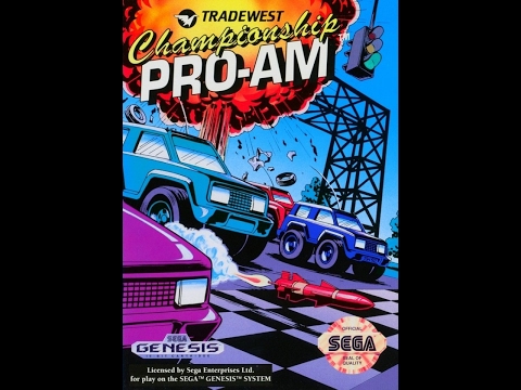 Championship Pro-Am - Sega Genesis - HD Gameplay