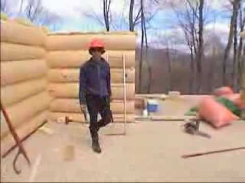comment construire chalet bois rond
