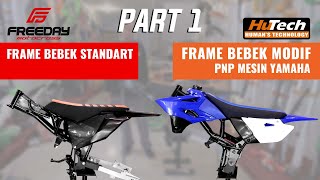 Download lagu MOTOR BEBEK JADI TRAIL SIAP TRABAS!!! | REVIEW RANGKA HUTECH mp3