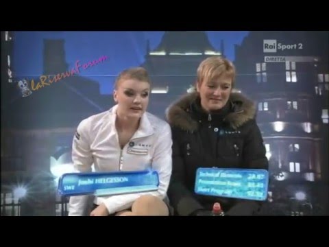 Europei Sheffield LADIES SP -17/28- Joshi HELGESSON - 27/01/2012