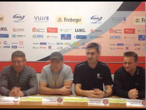Pressekonferenz vor dem 11. - 12. und 13. Spieltag der Eispiraten Crimmitschau