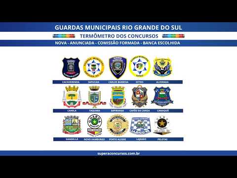 Concursos de guarda Municipal em 2026 no Rio Grande do Sul