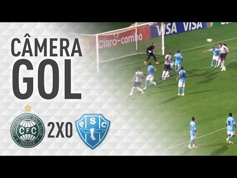 Câmera Gol - Coritiba 2 x 0 Paysandu