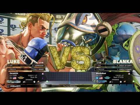 SFV CE 2023🔥ChrisCCH (Luke) Vs WhoBeReal (Blanka)🔥 SFV CE High Level Ranked