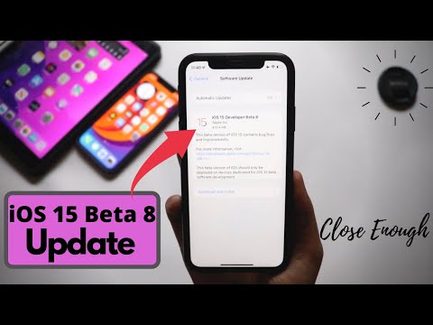 iOS 15 Beta 8 Update on iPhone XR - Finally we are Close !