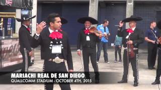 Mariachi Real De San Diego - El Rey @ Chargers Pre-Game Show (Quallcomm Stadium 2015)