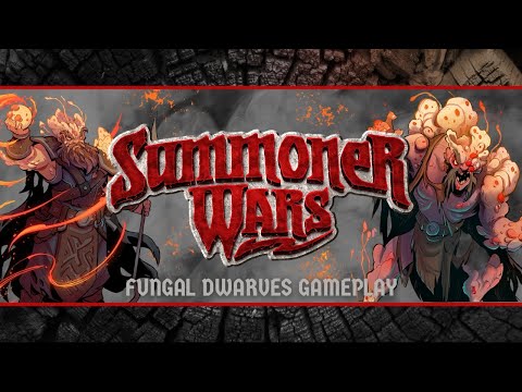 Summoner Wars | Fungal Dwarves | Kuldak Gameplay